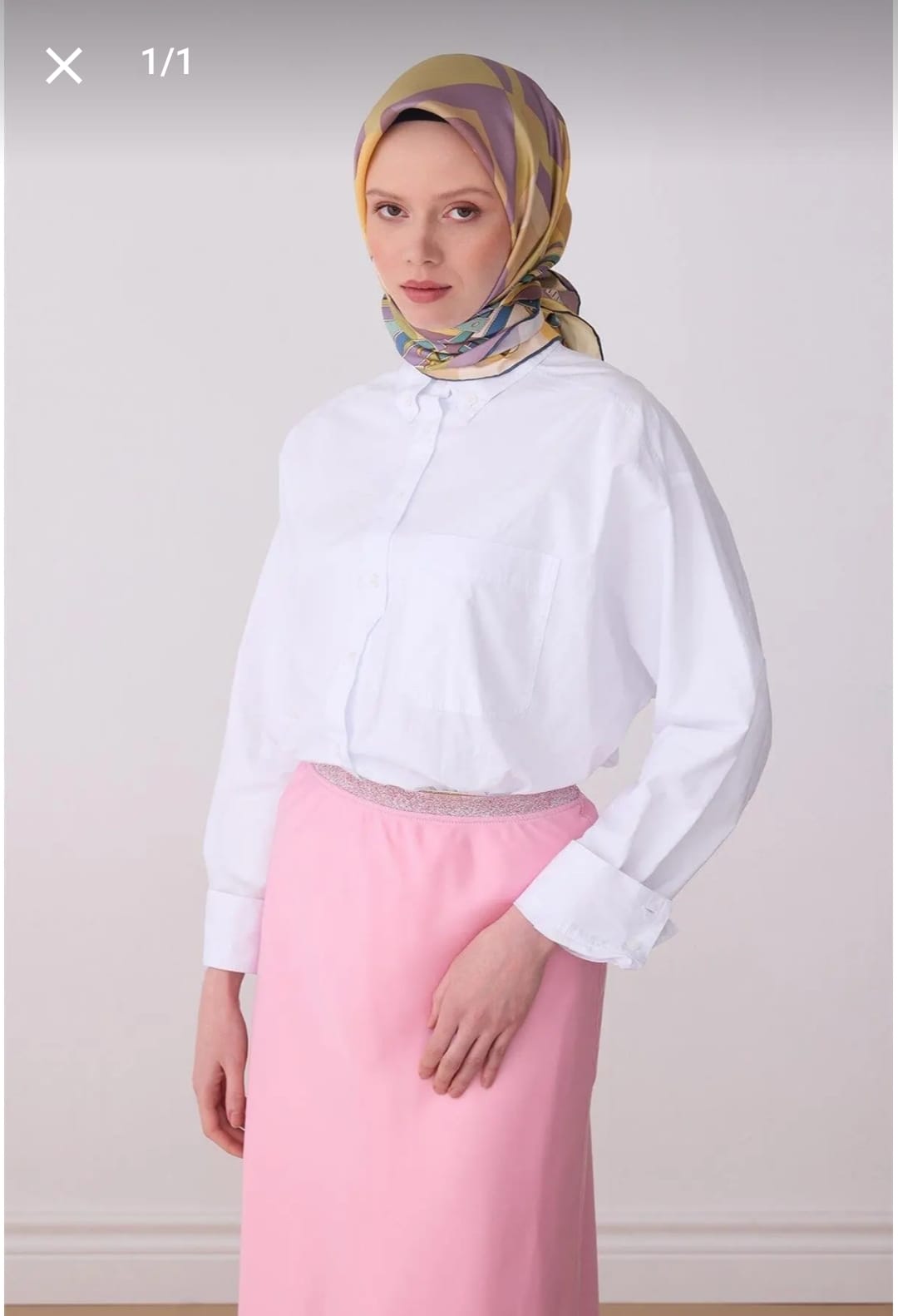 Belli Saf İpek Eşarp (4300-36)