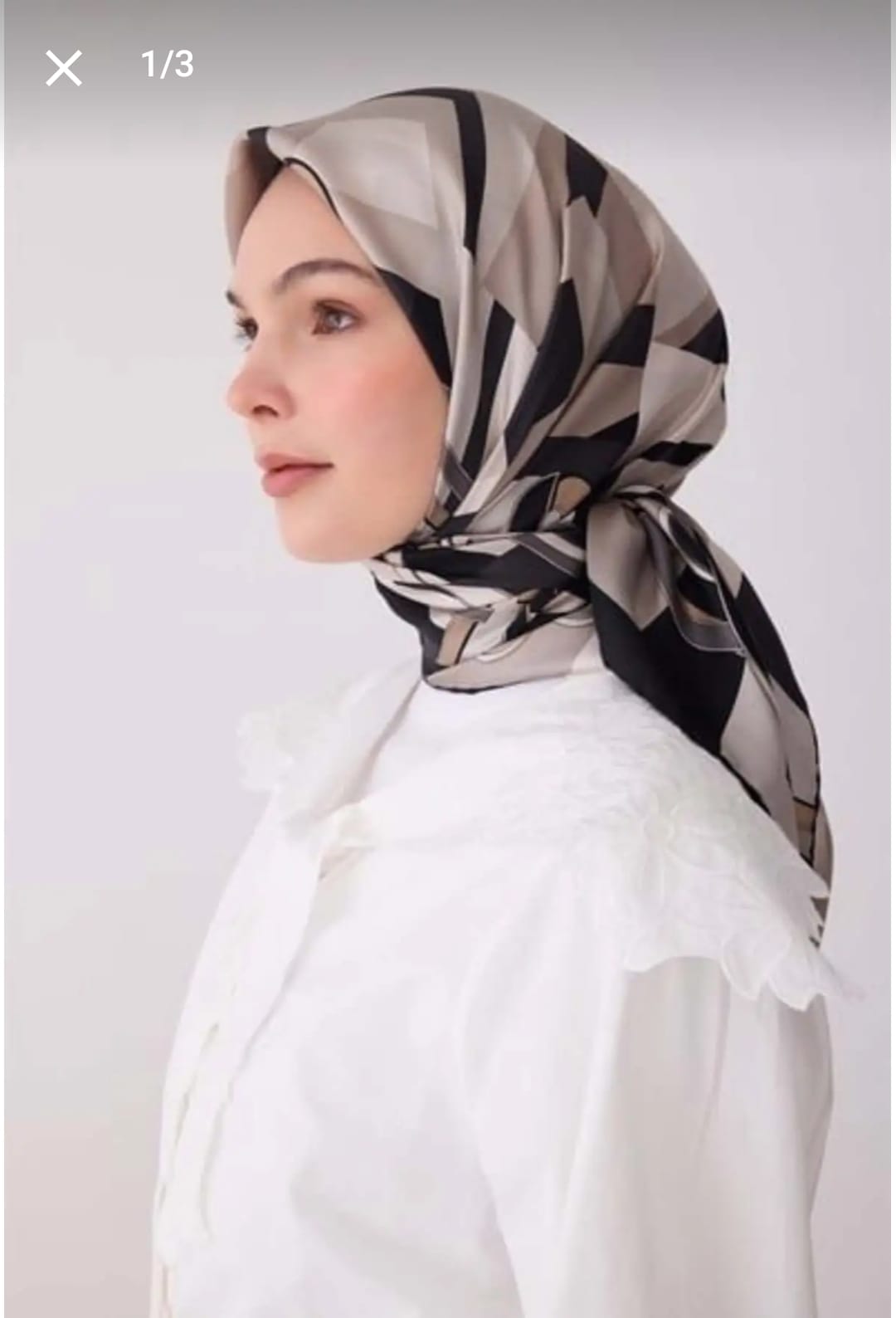 Belli Saf İpek Eşarp (4300-85)