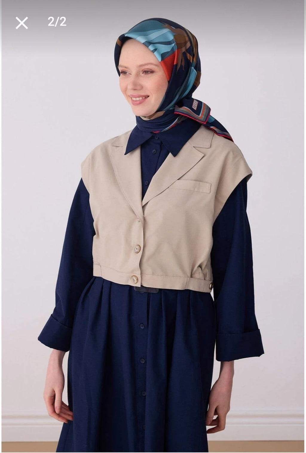Belli Saf İpek Eşarp (4303-51)