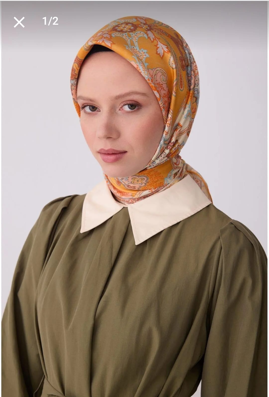 Belli Saf İpek Eşarp (4304-81)