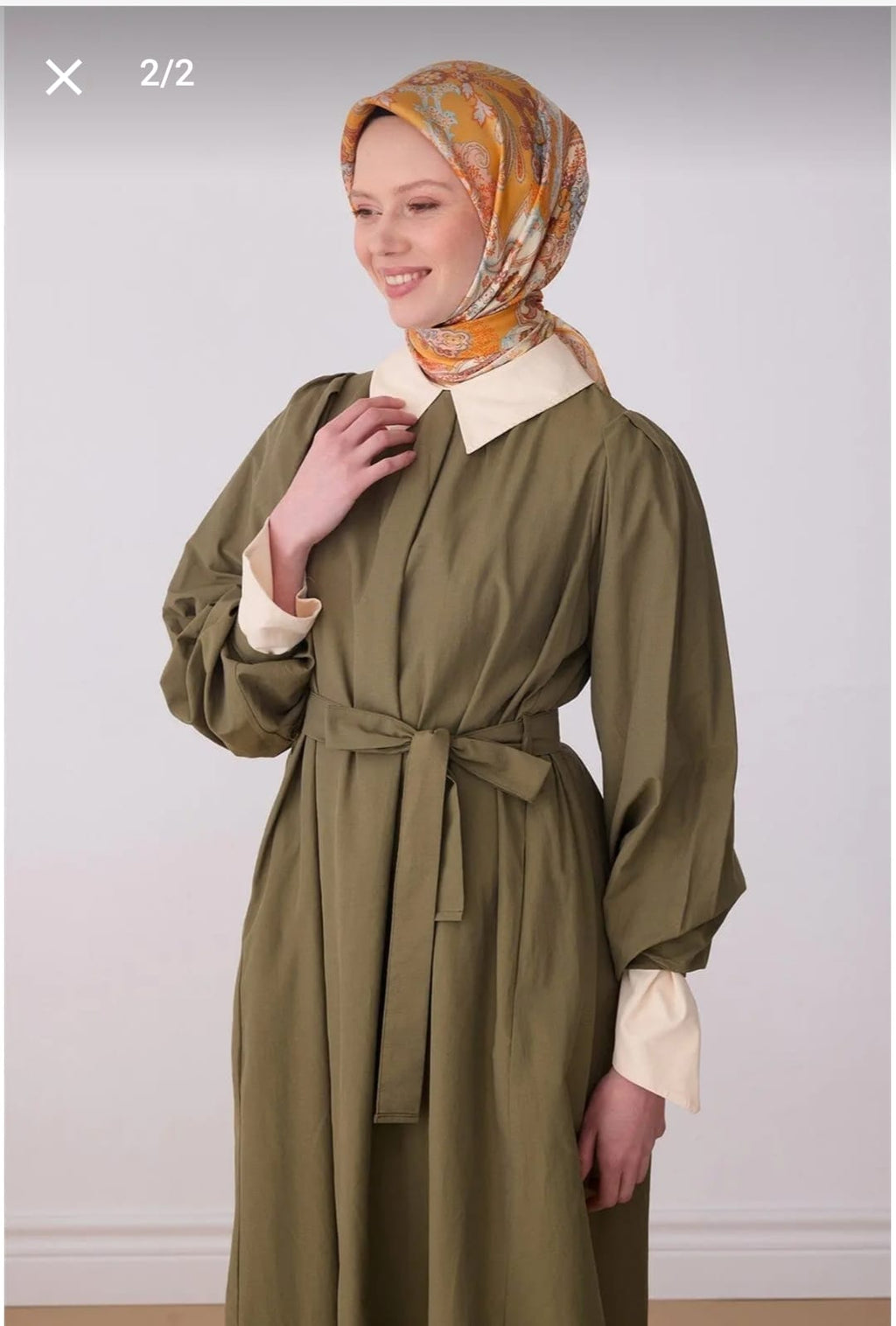 Belli Saf İpek Eşarp (4304-81)