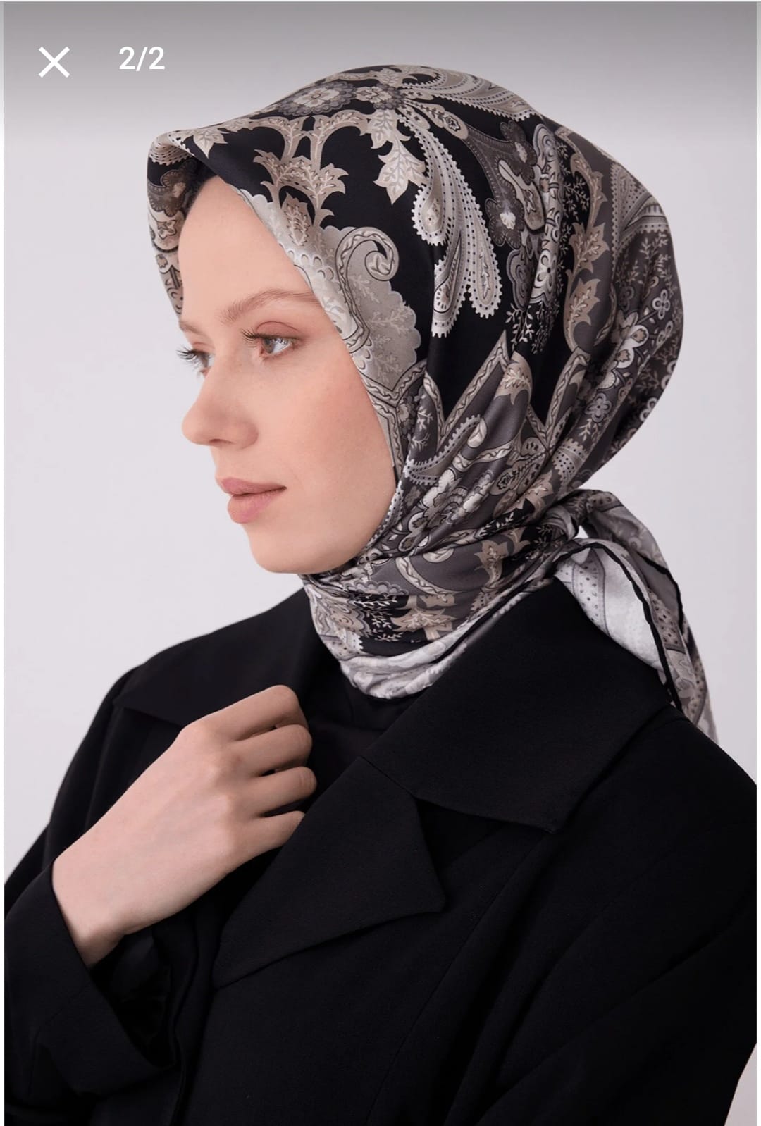 Belli Saf İpek Eşarp (4304-06)