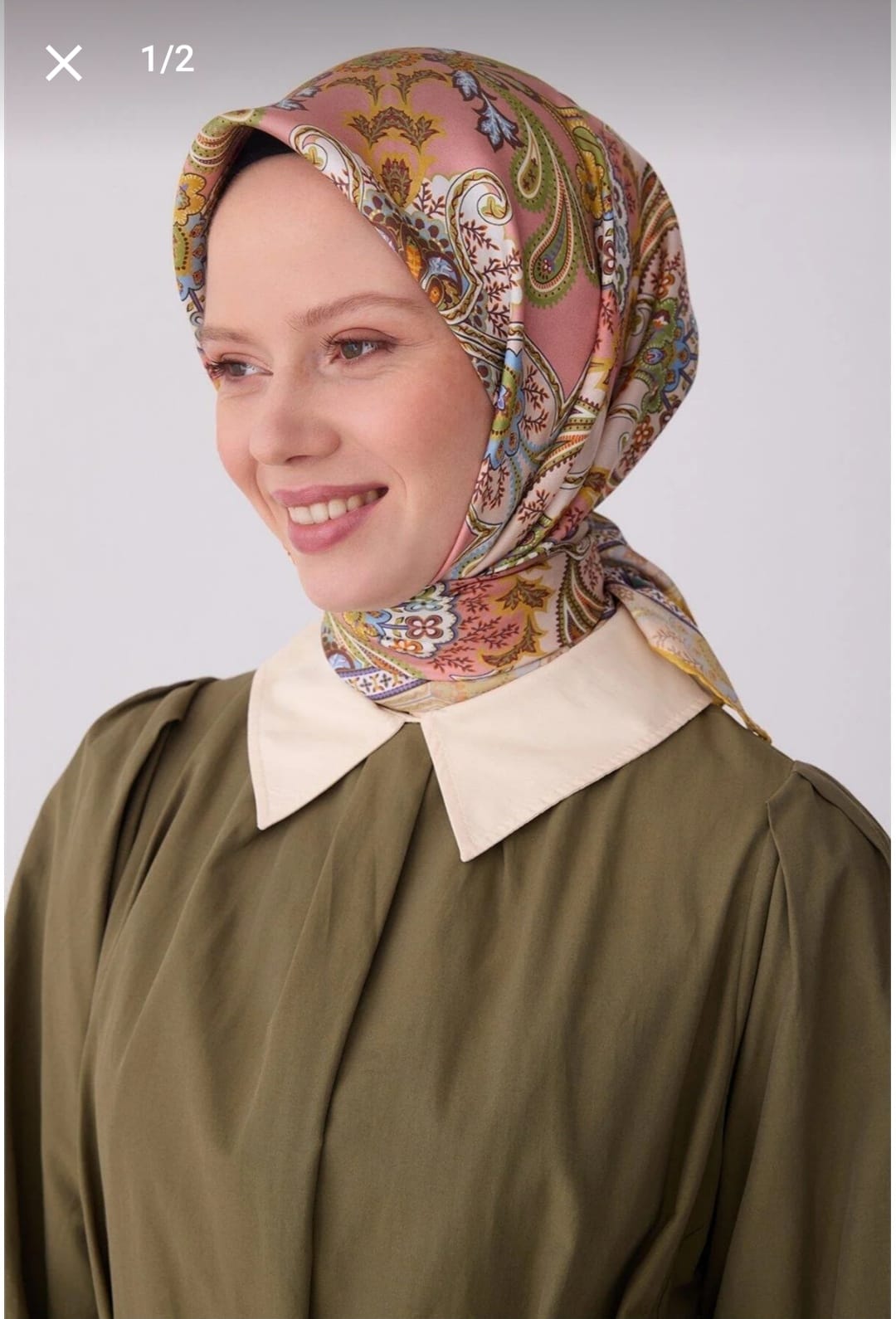 Belli Saf İpek Eşarp (4304-32)