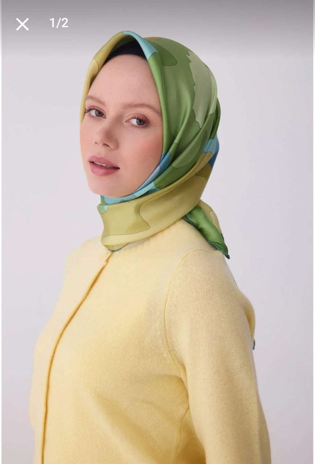 Belli Saf İpek Eşarp (4306-53)