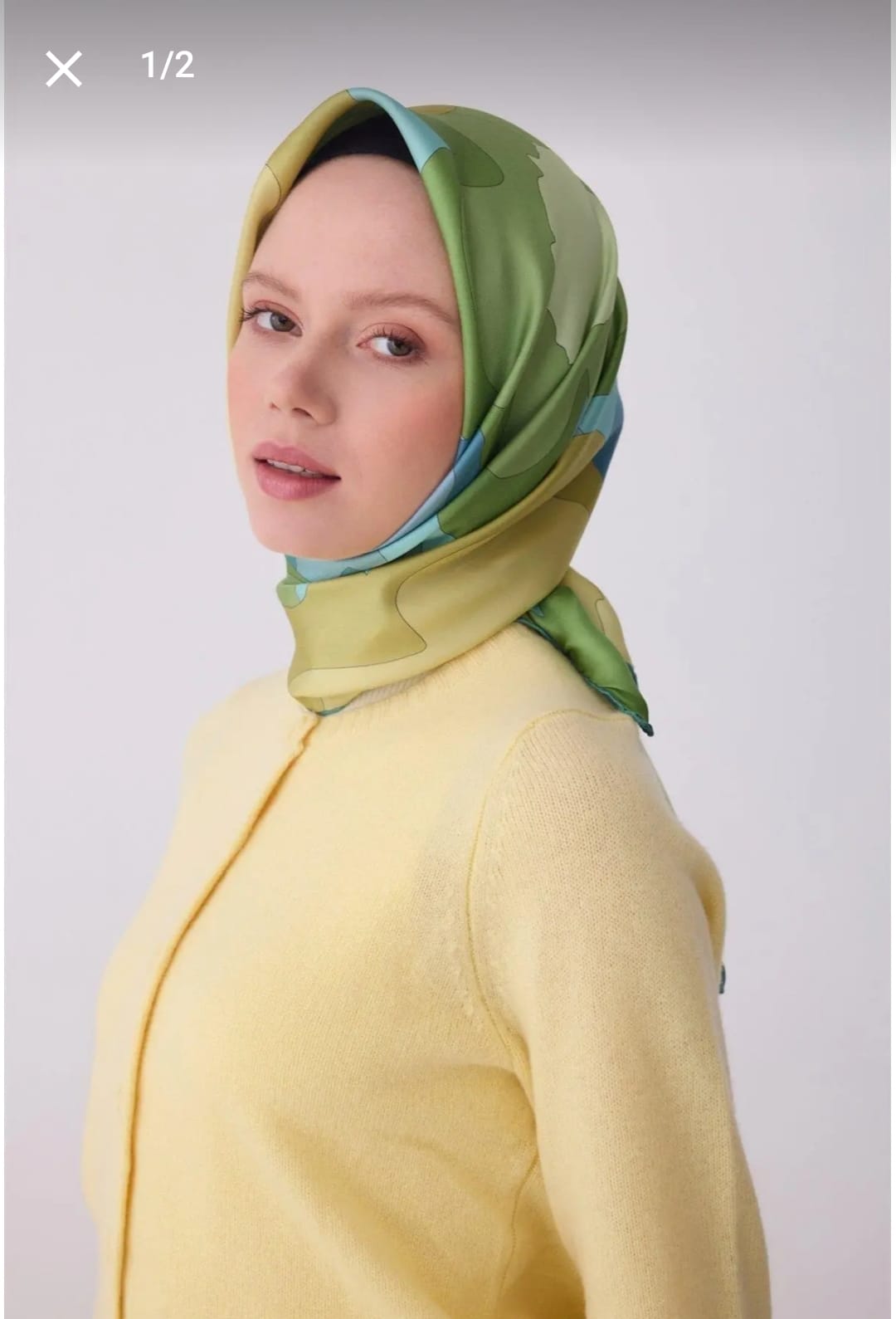 Belli Saf İpek Eşarp (4306-53)