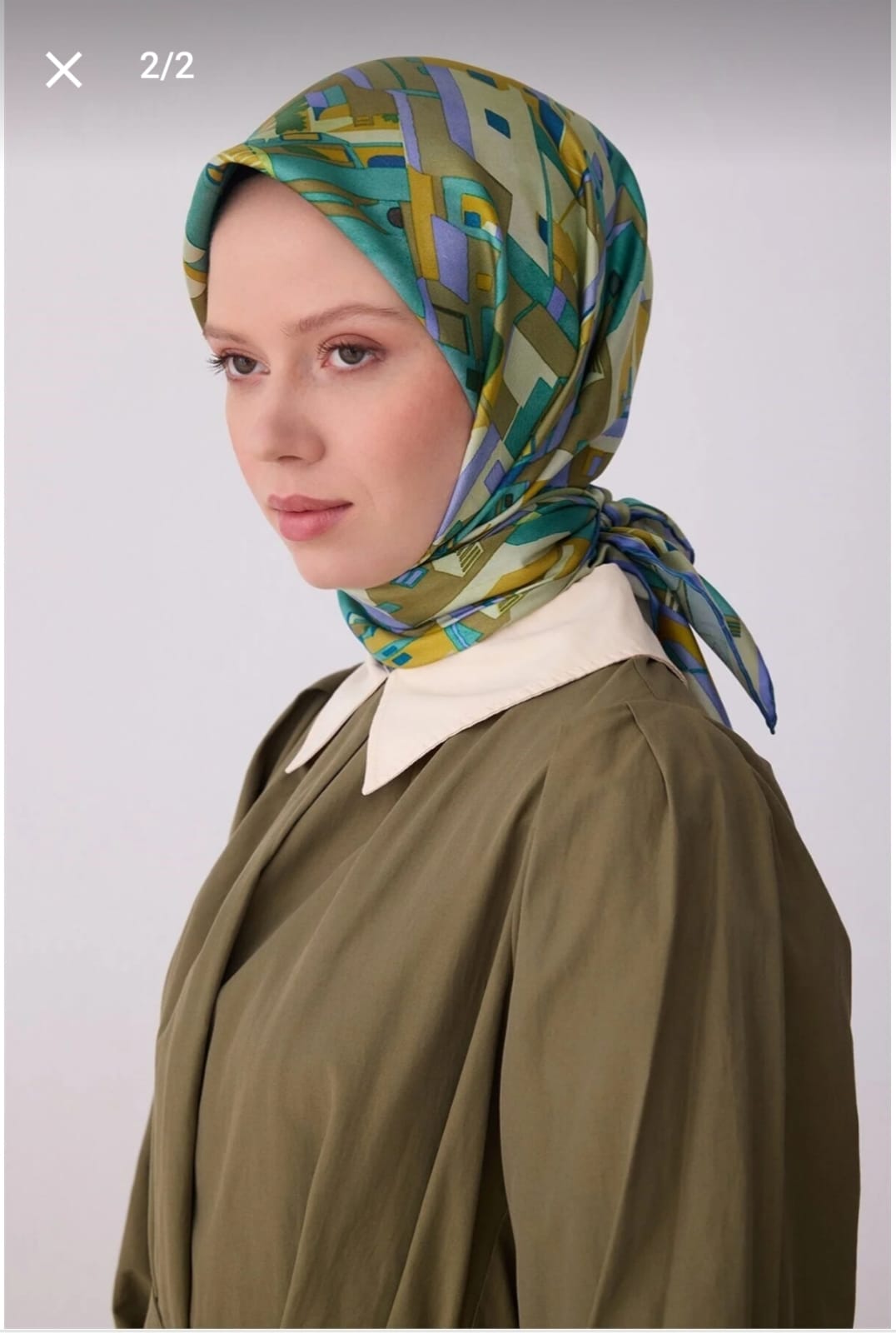 Belli Saf İpek Eşarp (4307-03)