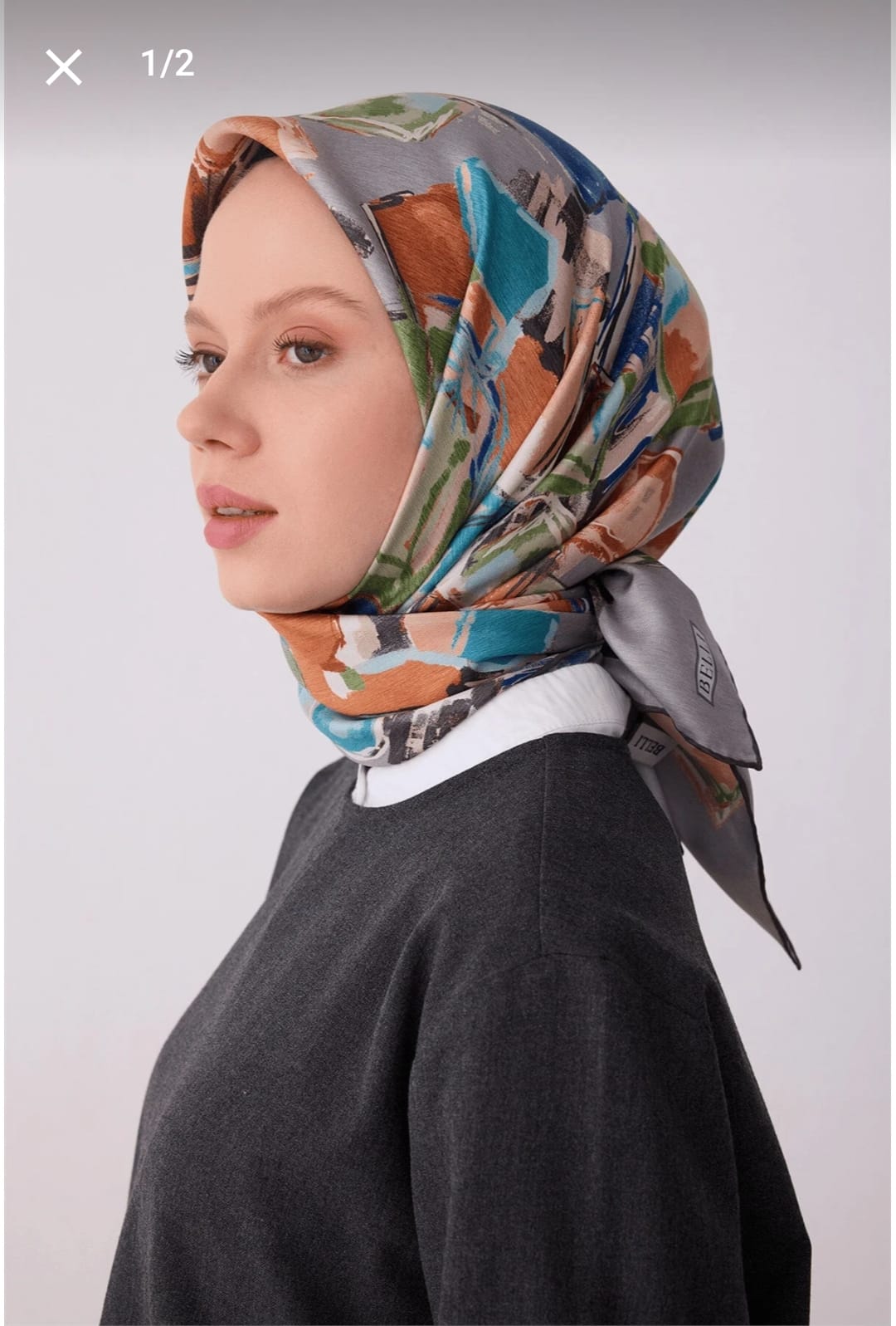 Belli Saf İpek Eşarp (4310-55)