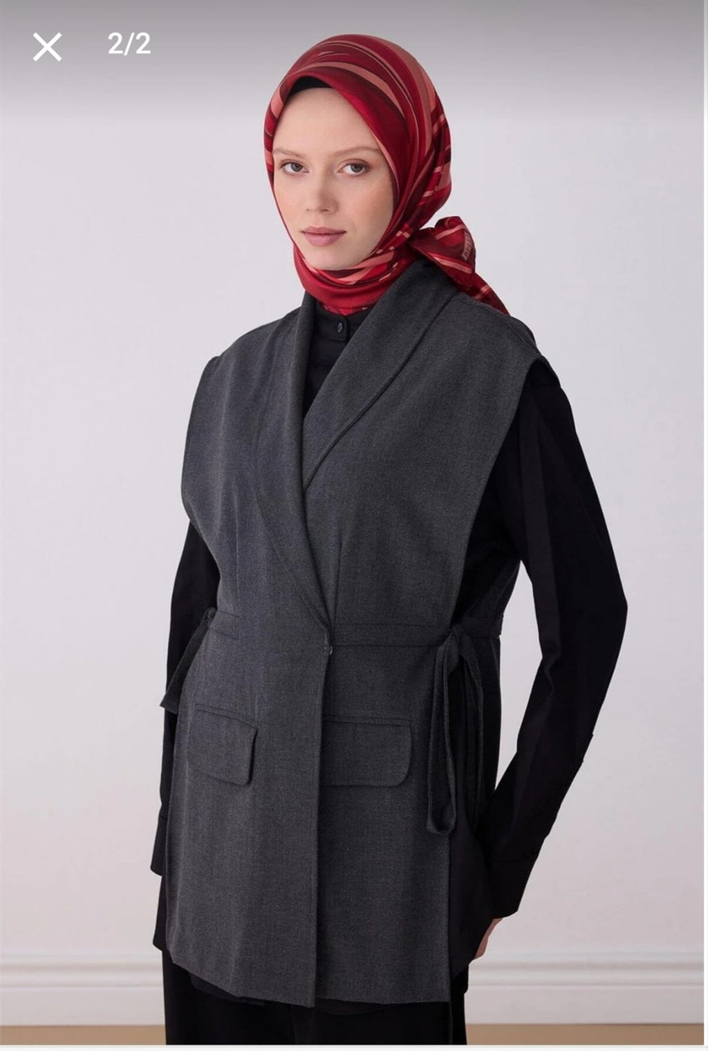 Belli Saf İpek Eşarp (4311-06)