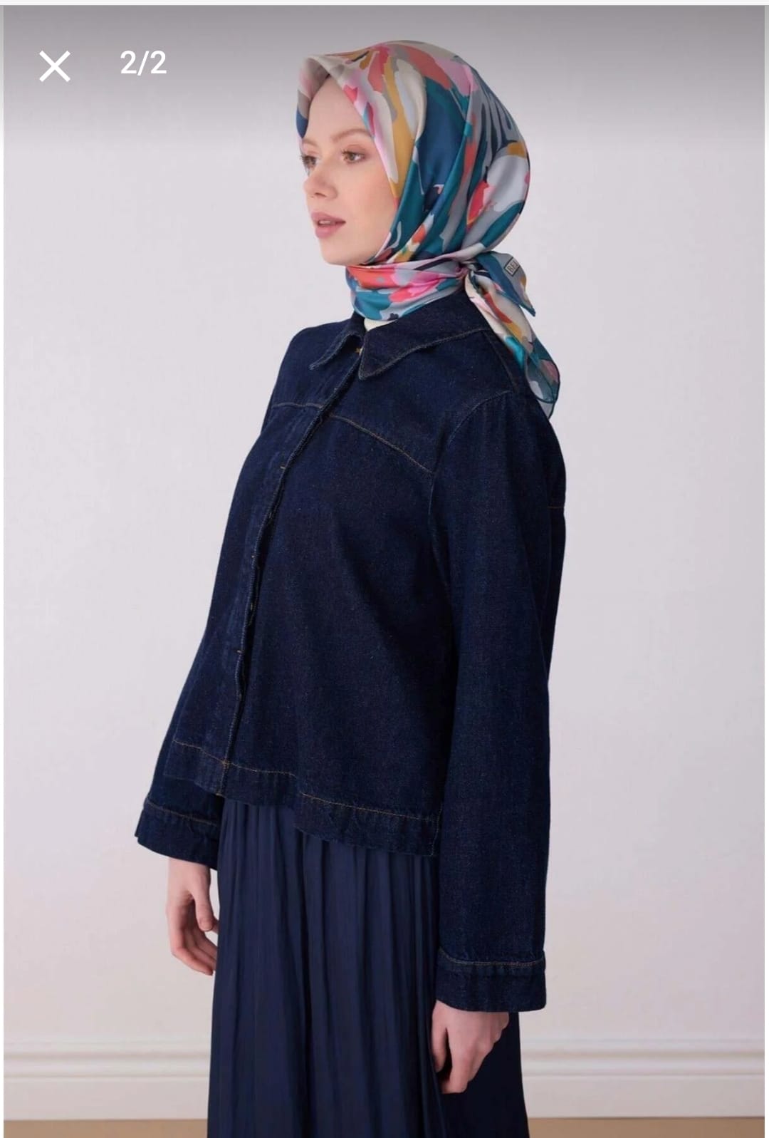 Belli Saf İpek Eşarp (4315-82)