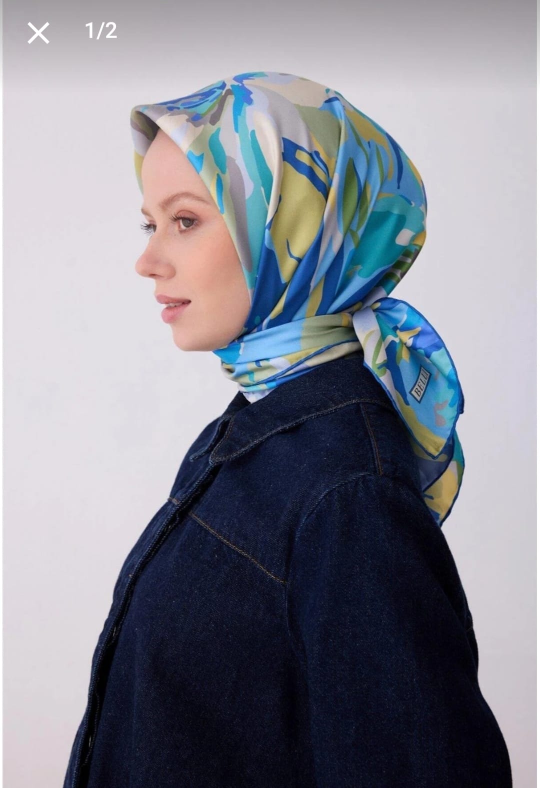 Belli Saf İpek Eşarp (4315-83)