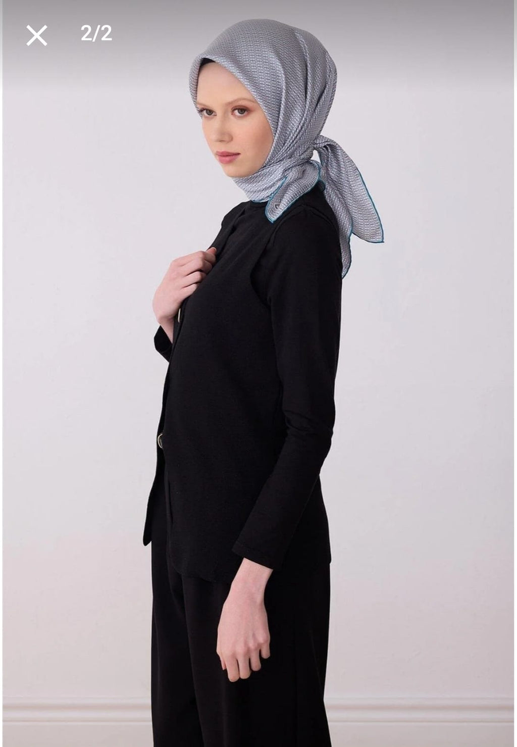 Belli Saf İpek Eşarp (4321-81)