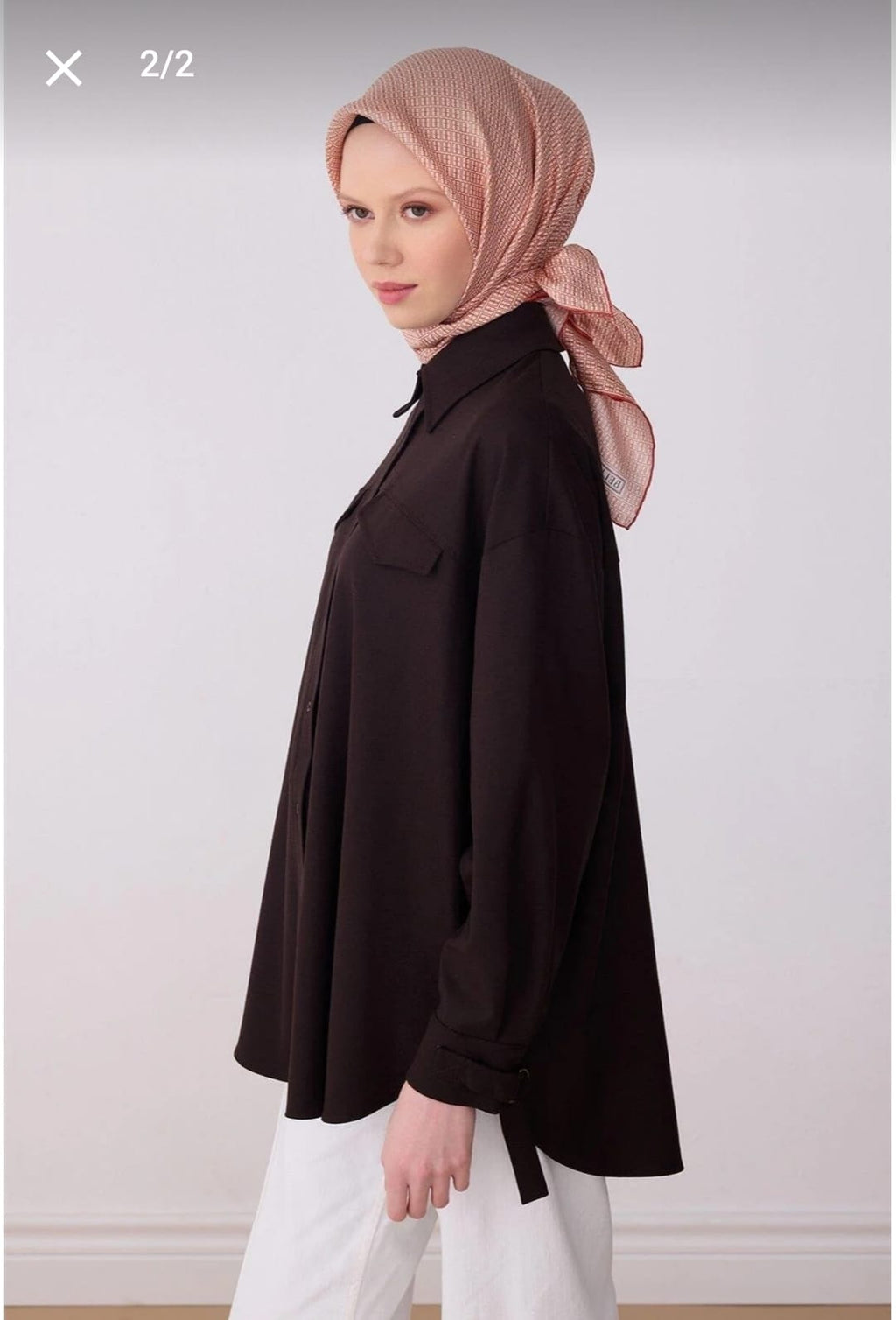 Belli Saf İpek Eşarp (4321-84)