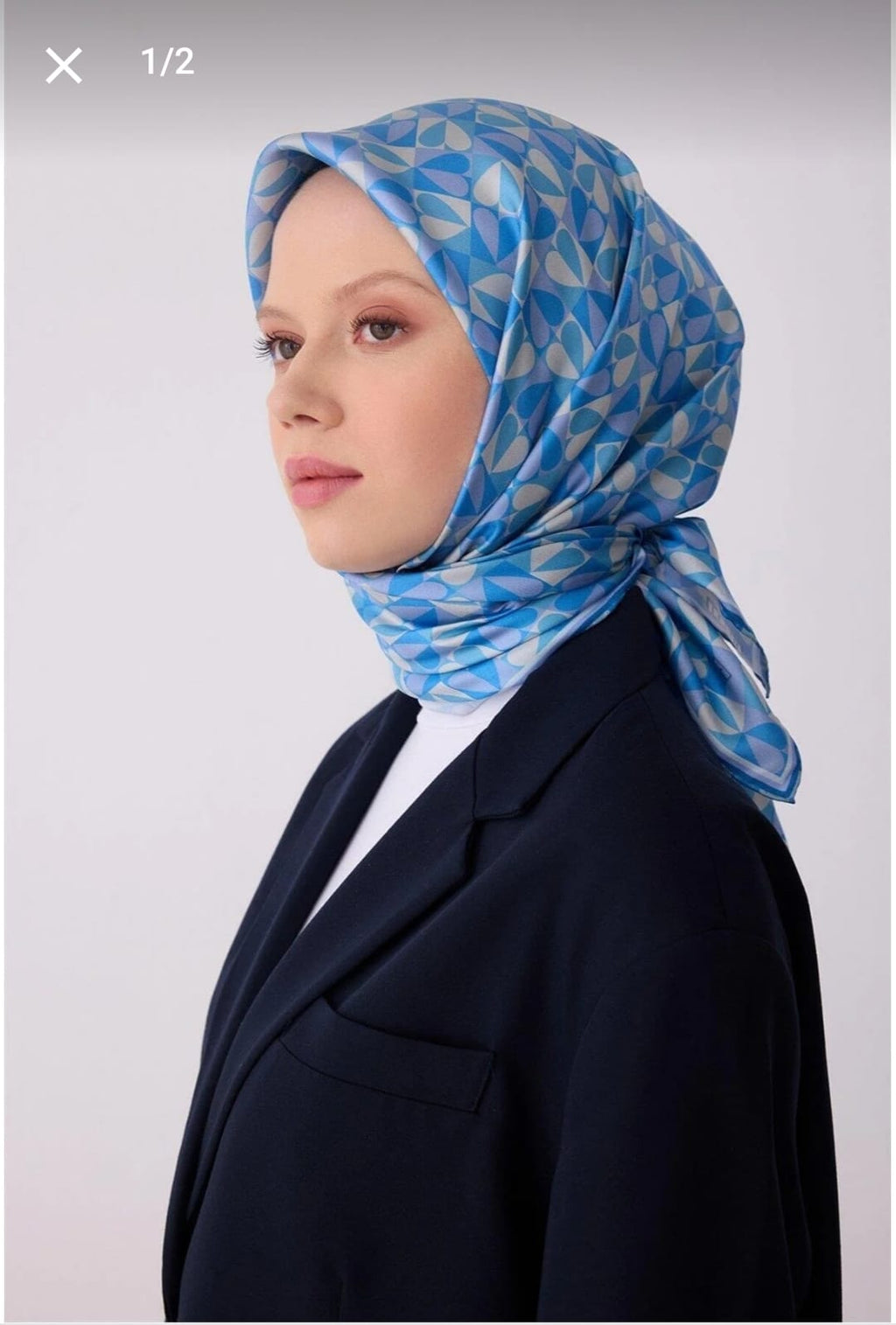 Belli Saf İpek Eşarp (4322-33)