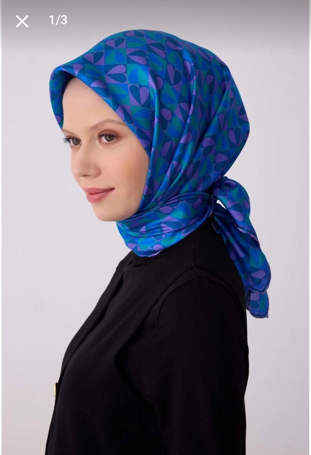 Belli Saf İpek Eşarp (4322-52)