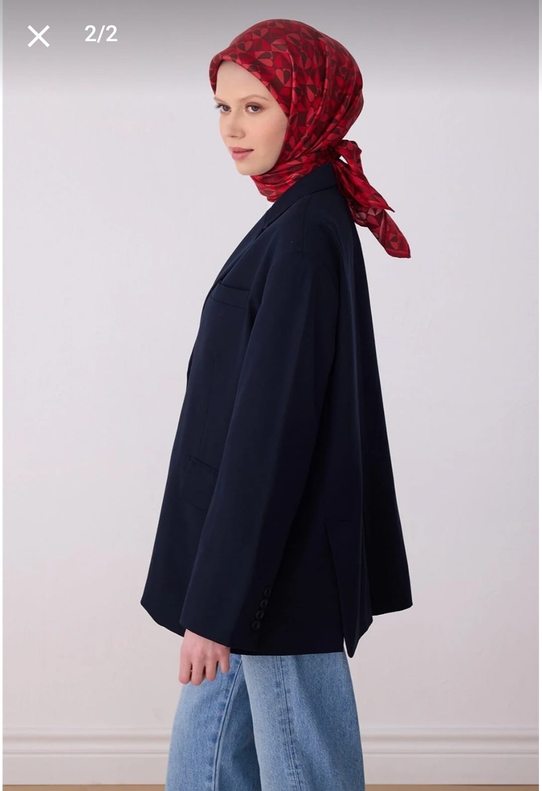 Belli Saf İpek Eşarp (4322-84)