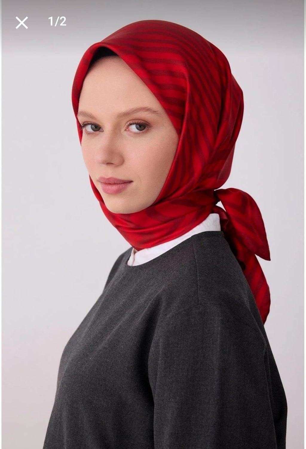 Belli Saf İpek Eşarp (4325-03)