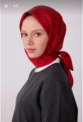 Belli Saf İpek Eşarp (4325-03)