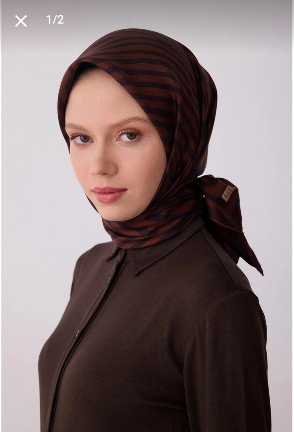 Belli Saf İpek Eşarp (4325-31)
