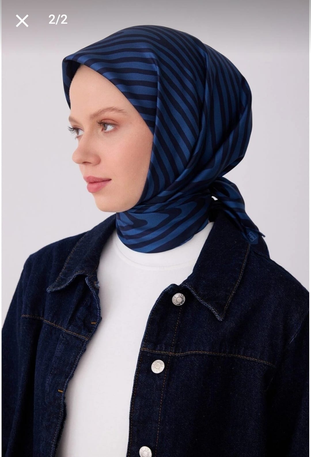 Belli Saf İpek Eşarp (4325-52)