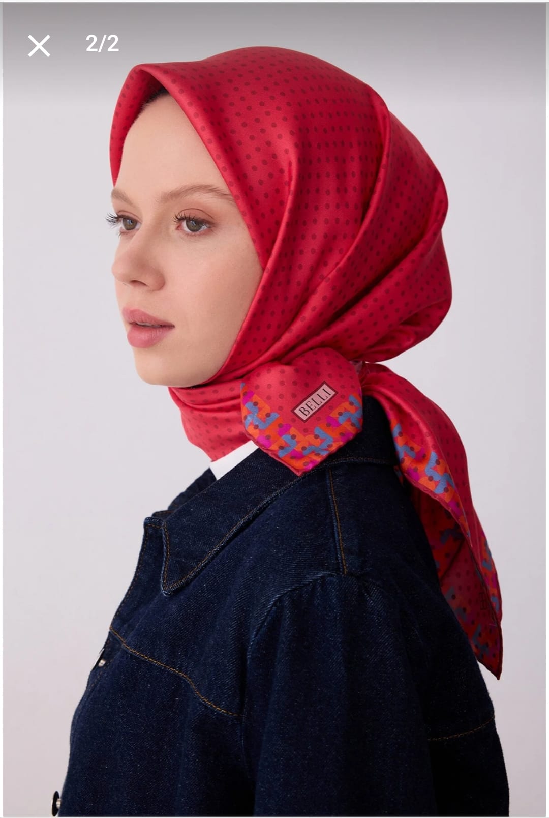 Belli Saf İpek Eşarp (4326-33)