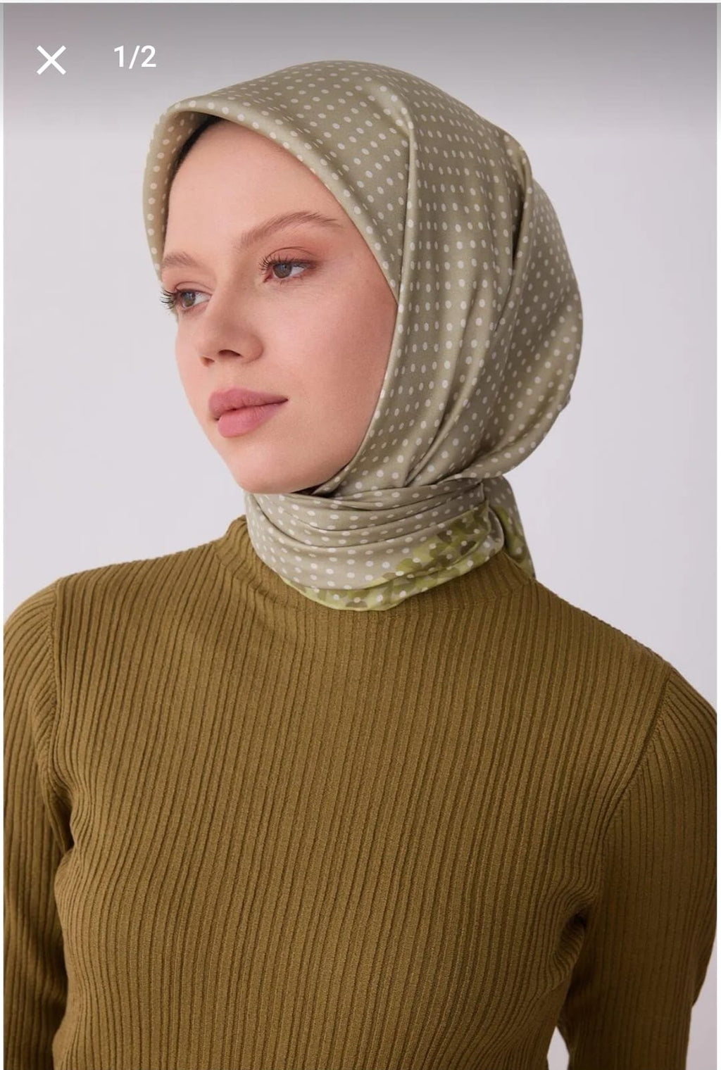 Belli Saf İpek Eşarp (4326-85)
