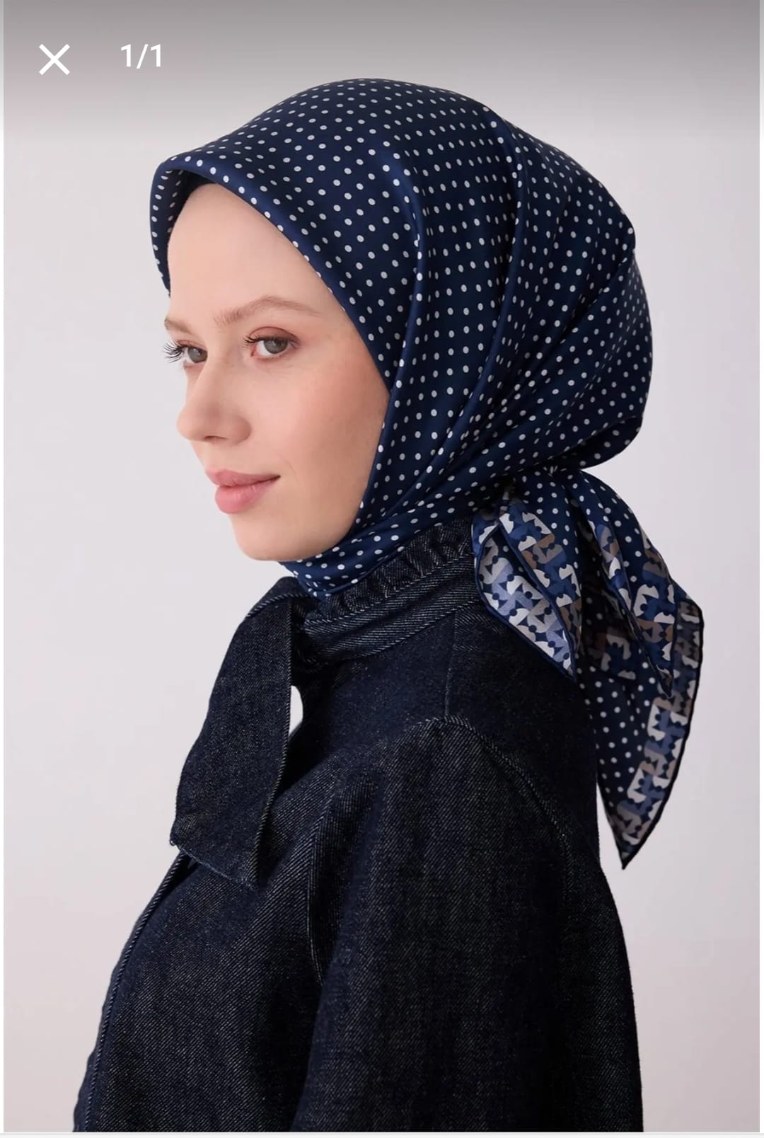 Belli Saf İpek Eşarp (4326-86)
