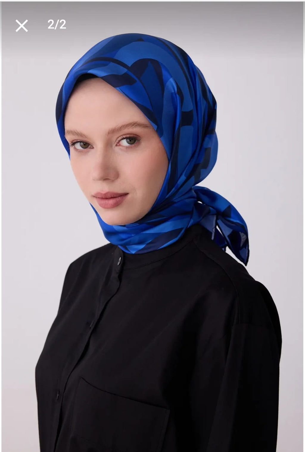 Belli Saf İpek Eşarp (4327-84)