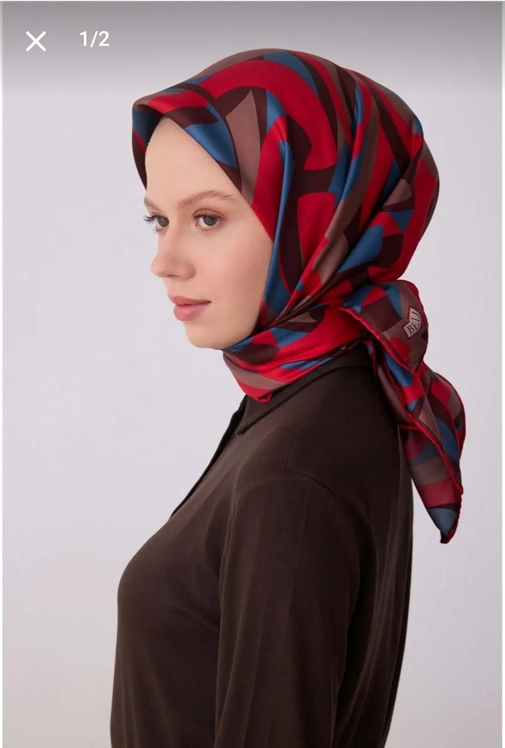 Belli Saf İpek Eşarp (4327-85)