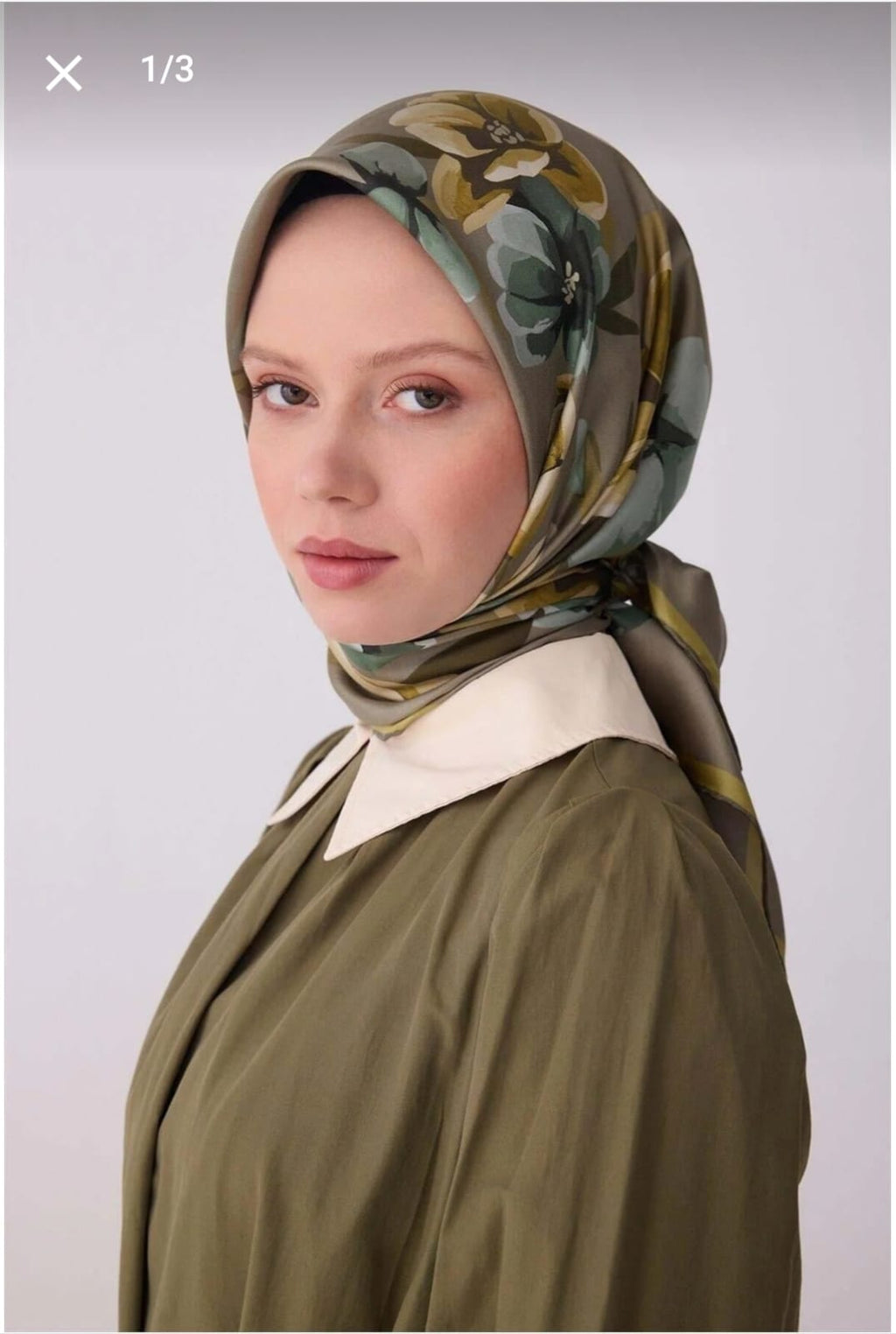 Belli Saf İpek Eşarp (4330-81)