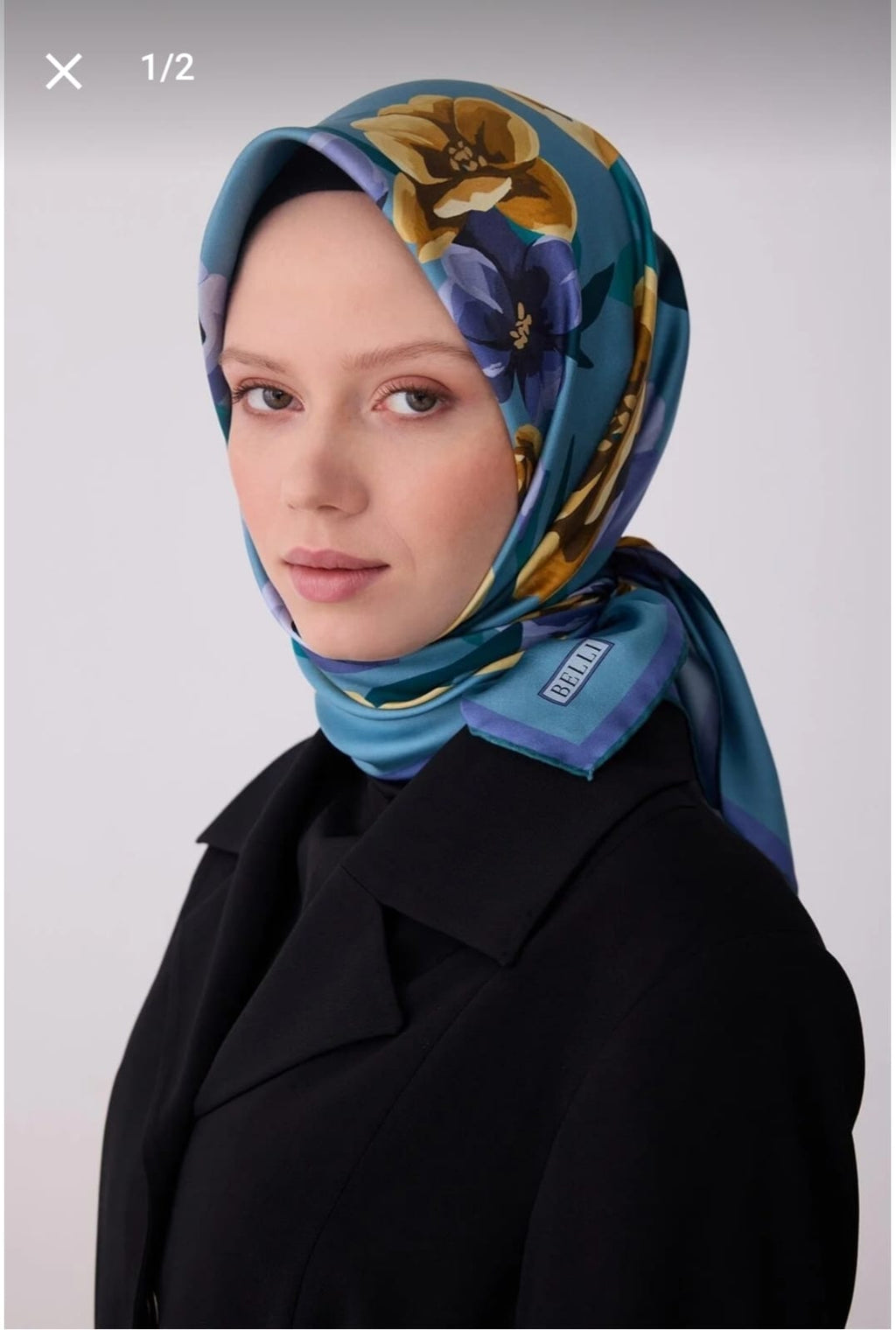 Belli Saf İpek Eşarp (4330-82)