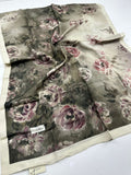 Fresh scarfs MADELEINE DESENLİ PAMUK VİSKON ŞAL Bej