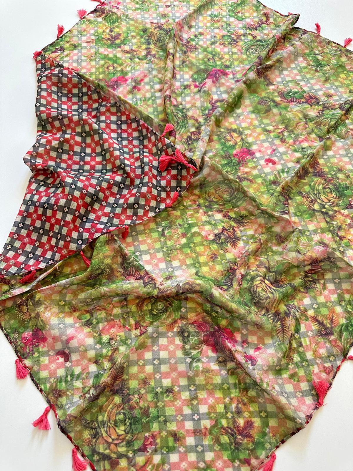 Çift Taraflı Eşarp