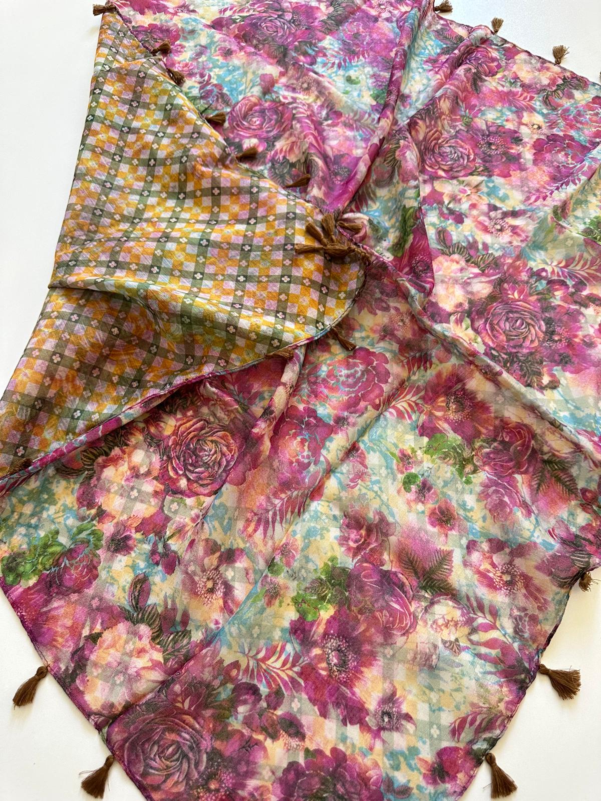 Çift Taraflı Eşarp