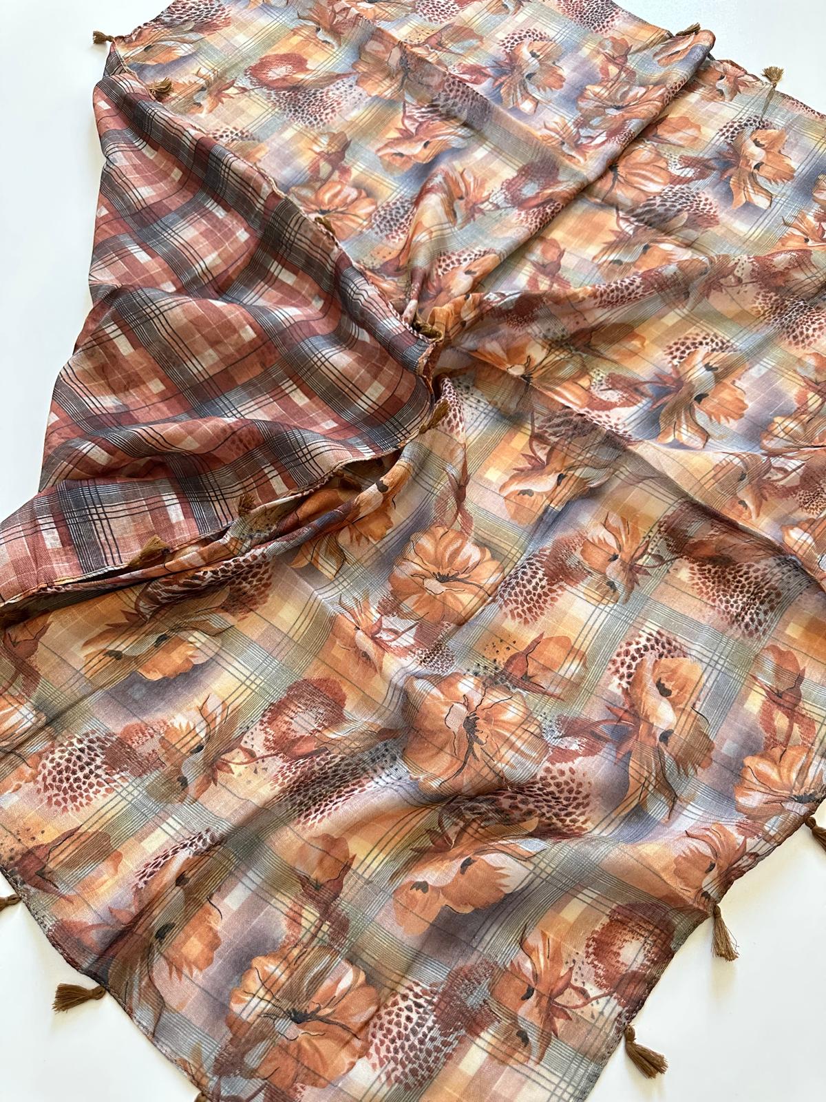 Çift Taraflı Eşarp