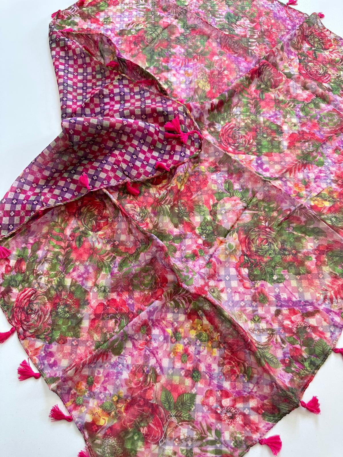 Çift Taraflı Eşarp