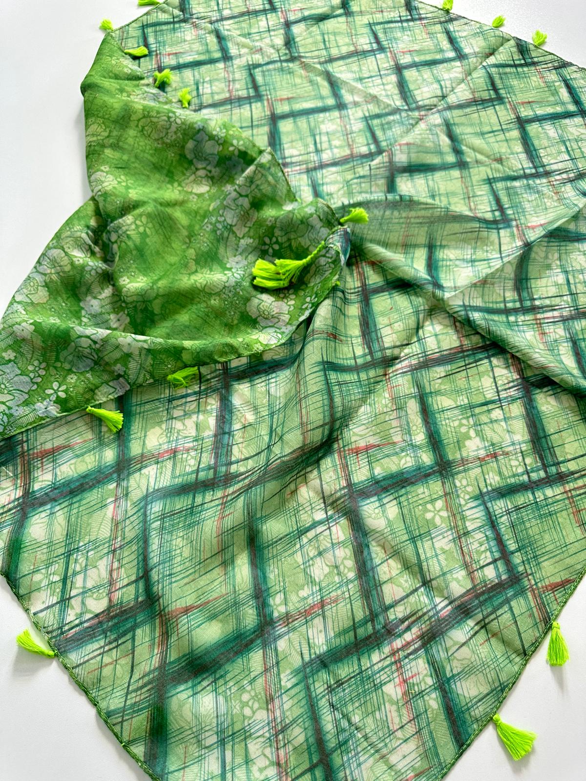 Çift Taraflı Eşarp