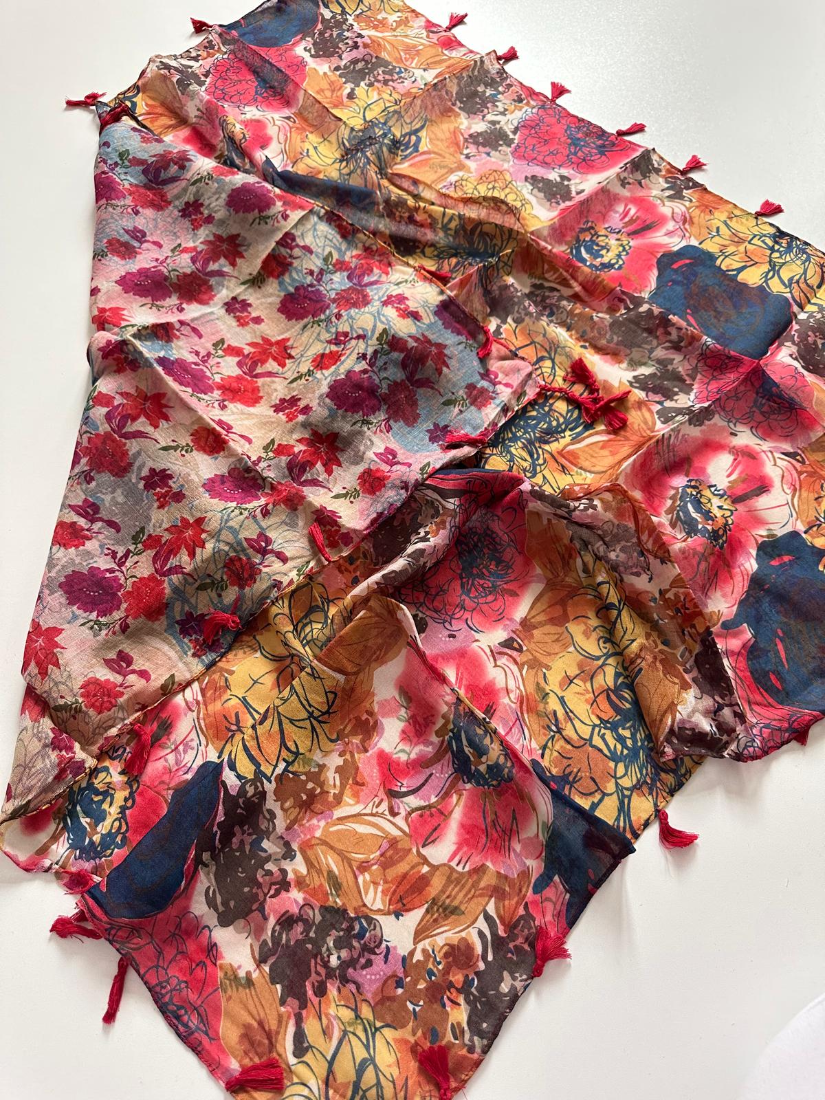 Çift Taraflı Eşarp