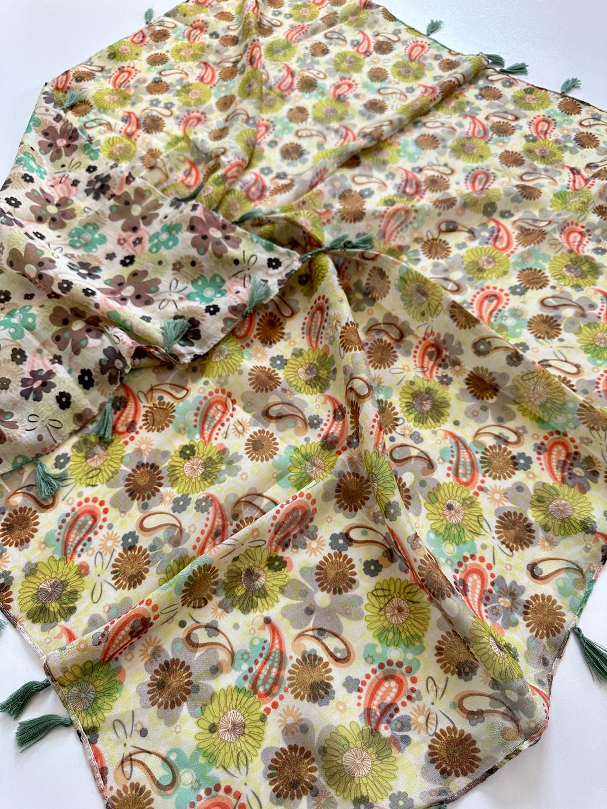 Çift Taraflı Eşarp