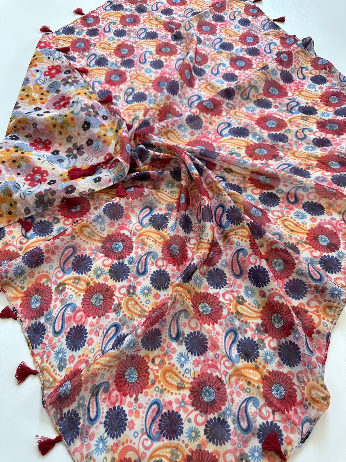 Çift Taraflı Eşarp