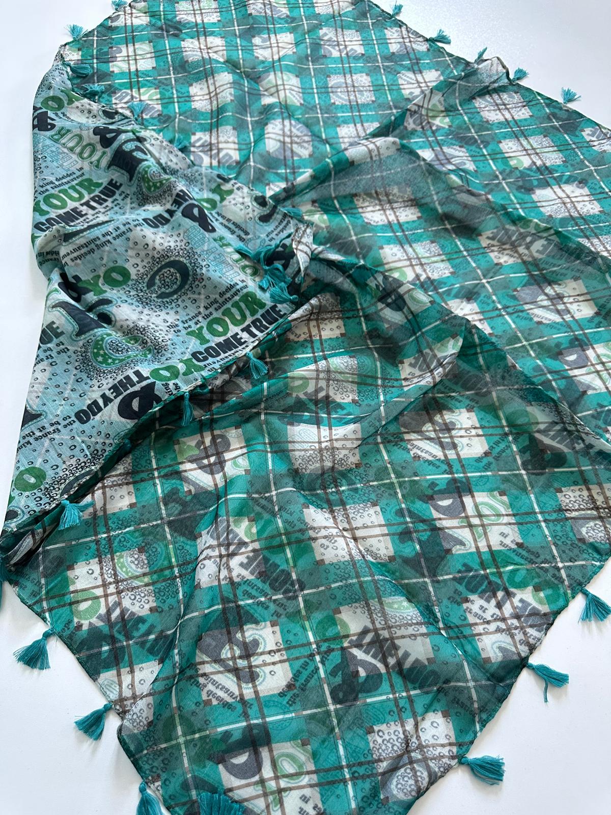 Çift Taraflı Eşarp