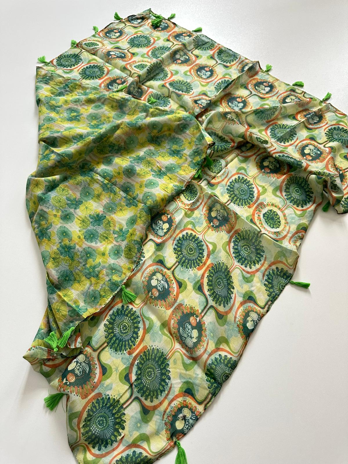 Çift Taraflı Eşarp