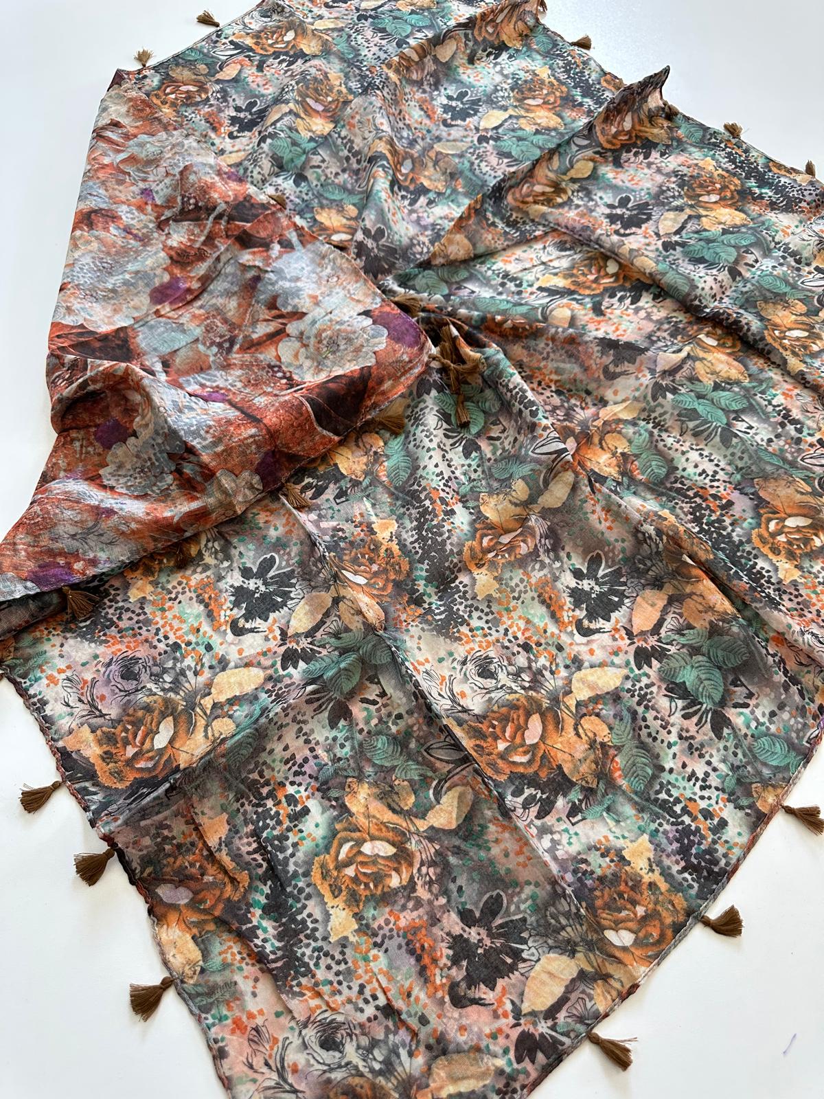 Çift Taraflı Eşarp