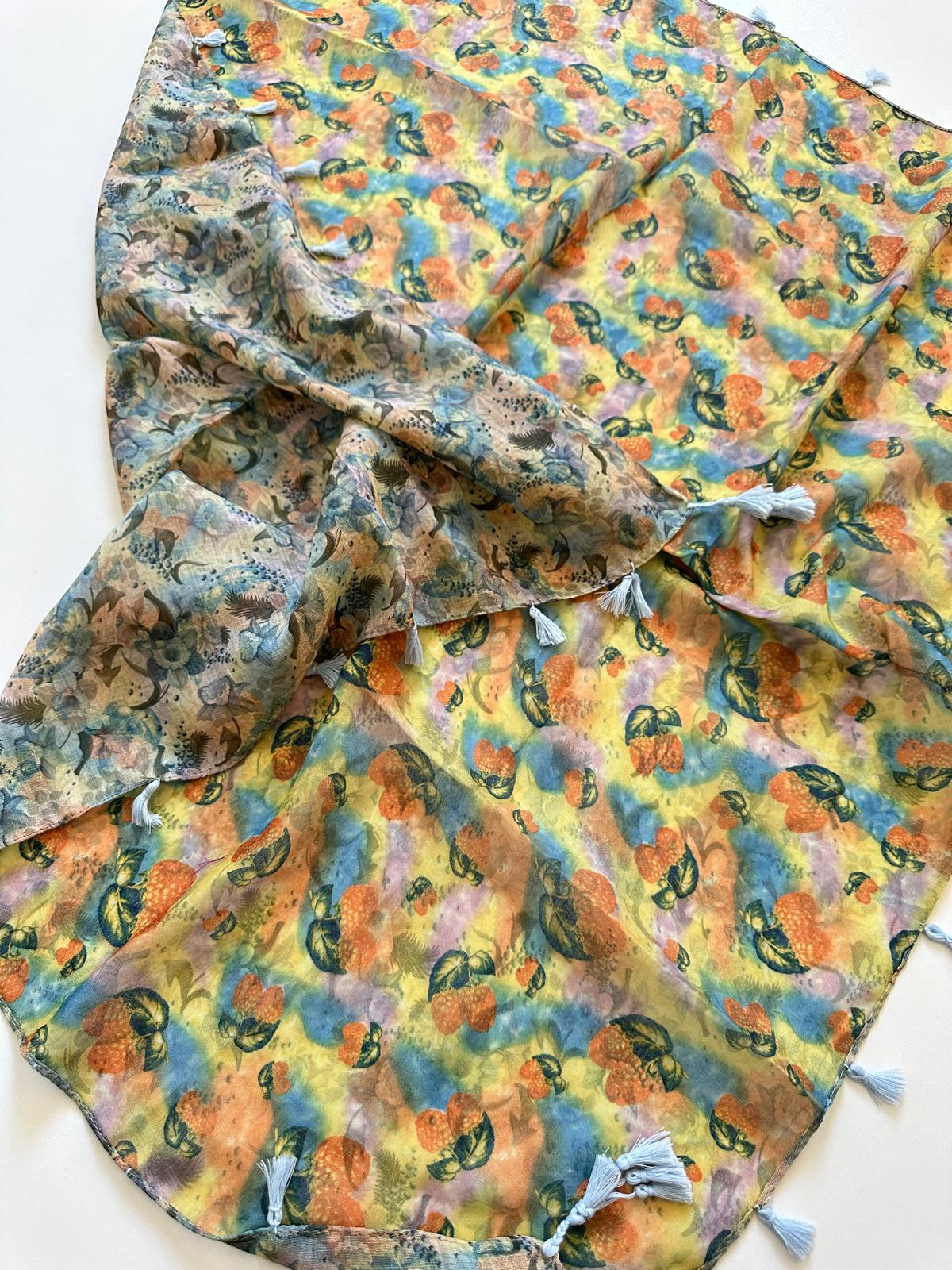 Çift Taraflı Eşarp