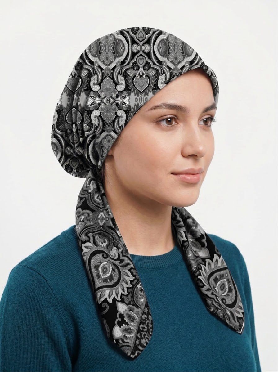 Desenli Geçmeli Bone