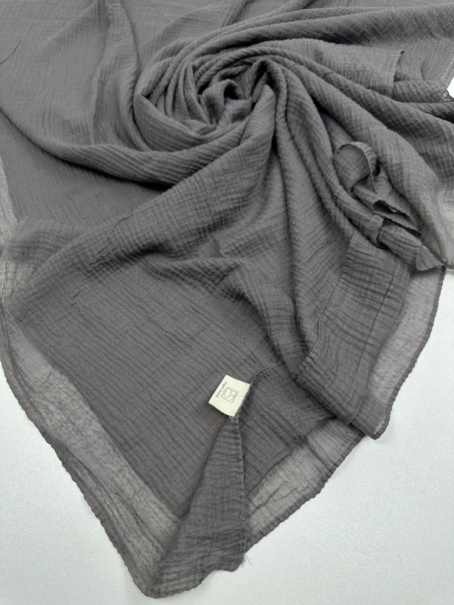 Modal Kirınkıl şal  metalik gri