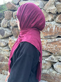 Fresh Scarfs Penye Şal (mürdüm)