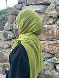 Fresh Scarfs Penye Şal (zeytin yeşili)